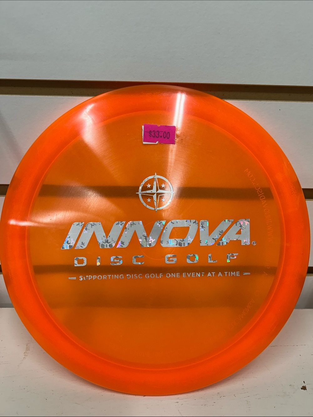 Disc Golf Driver - Bright Orange